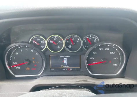 2022 Chevrolet Silverado 1500 Ltd 4Wd Short Bed Rst z USA, uszkodzony, nr VIN 1GCUYEED5NZ198676